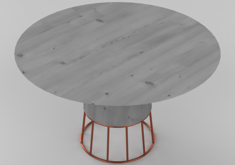 Mesas 3D - Mesa de madera - Schuster - Barril - ACCA...