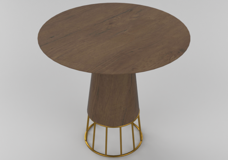 Mesas 3D - Mesa de madera - Schuster - Barril - ACCA...