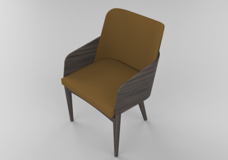 Cadeira 3D - Cadeira de madeira - Schuster - Cinta - ACCA...