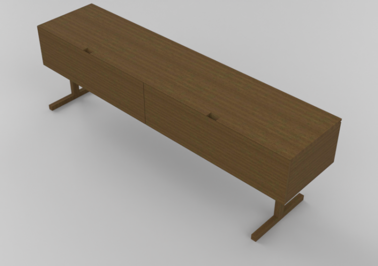Meubles 3D - Buffet en bois - Schuster - Antonieta - ACCA...
