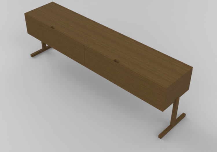 Meubles 3D - Buffet en bois - Schuster - Antonieta - ACCA...