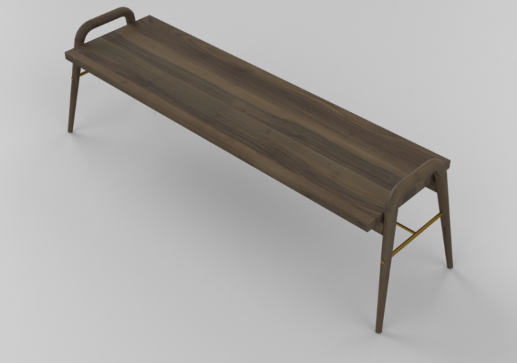 3D Benches - Wooden Bench - Schuster - Cavalete - ACCA...