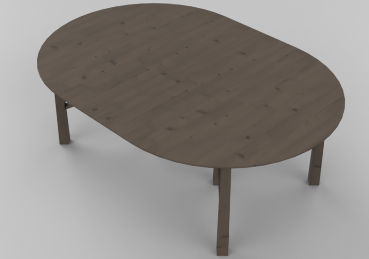 3D Tisch - Massivholztisch - Thos. Moser - ACCA software