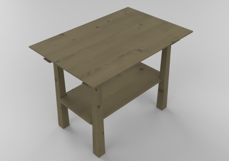 3D Tisch - Massivholztisch - Thos. Moser - American...
