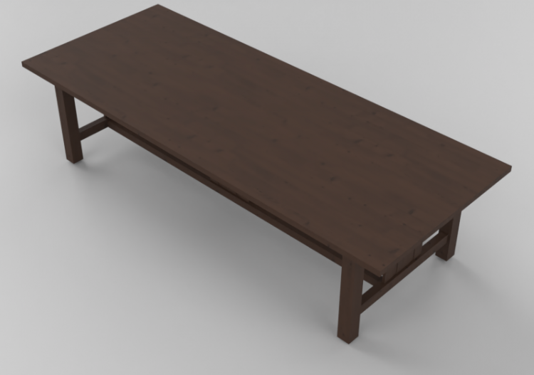 Tables 3D - Table en bois massif - Thos. Moser - ACCA...