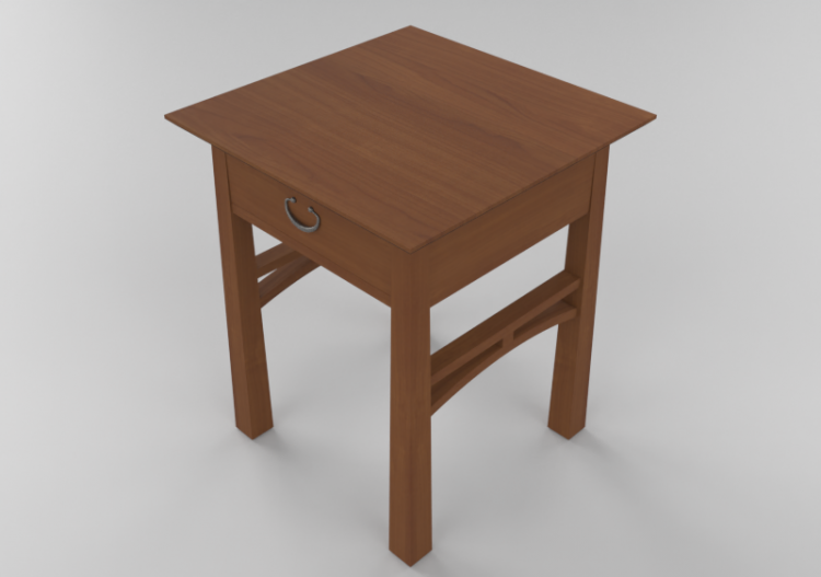 Letti 3D - Comodino in legno massello - Thos. Moser - ACCA...