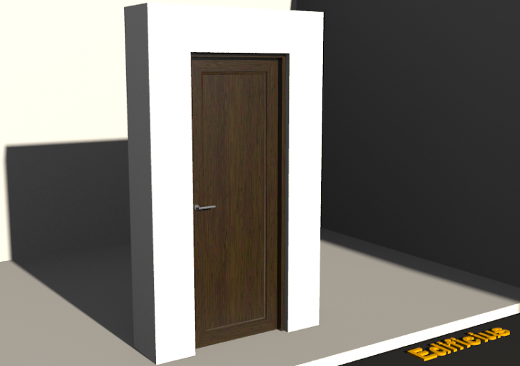 3D Tür/Fenster - Classique P[R] 1VB[1P] - ACCA software