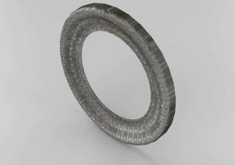 Accessoires 3D - Miroir rond - Kare - 76862 - ACCA software