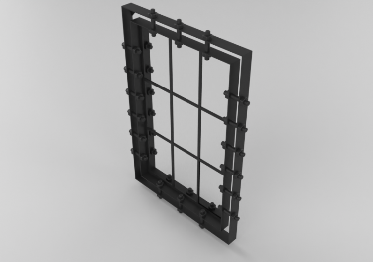 Accessoires 3D - Miroir rectangulaire - Kare - 78827 - ACCA...