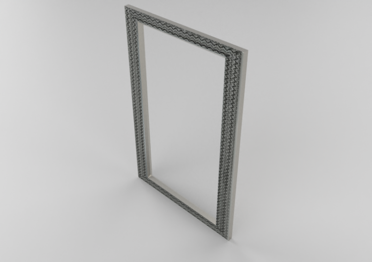 3D Zubehör - Spiegel rechteckig - Kare - 78854 - ACCA...