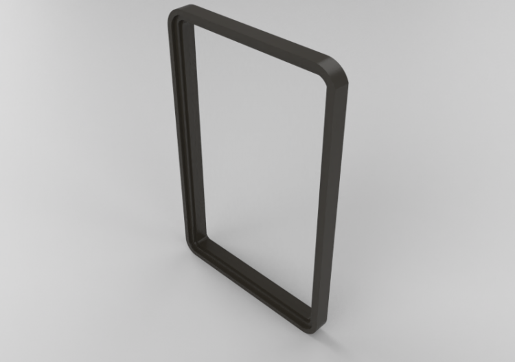 配饰 - Rectangular mirror - Kare - 80231 - ACCA software
