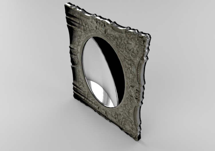 3D Zubehör - Spiegel rechteckig - Kare - 80854 - ACCA...