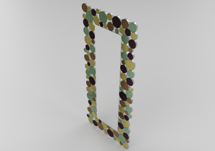 配饰 - Rectangular mirror - Kare - 81219 - ACCA software