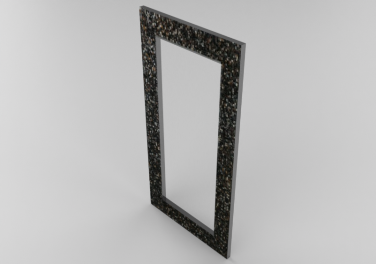 配饰 - Rectangular mirror - Kare - 81401 - ACCA software