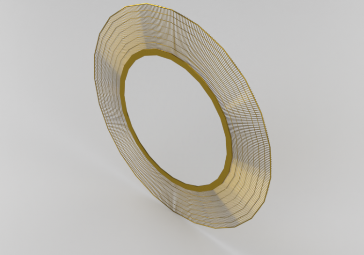 Accessoires 3D - Miroir rond - Kare - 82118 - ACCA software