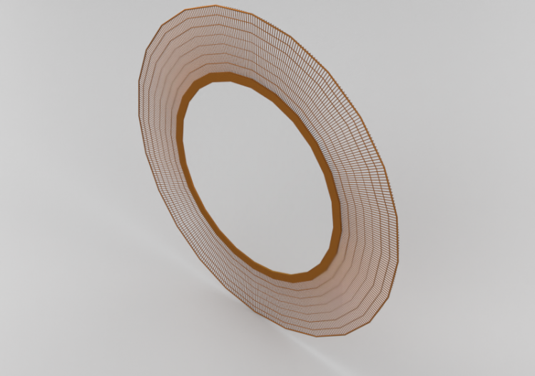 Accessori 3D - Specchio circolare - Kare - 82119 - ACCA...