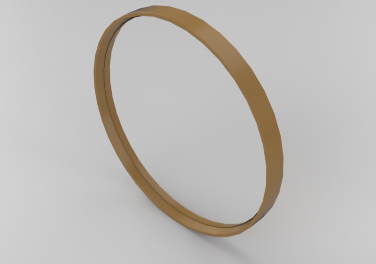 Accessoires 3D - Miroir rond - Kare - 83191 - ACCA software