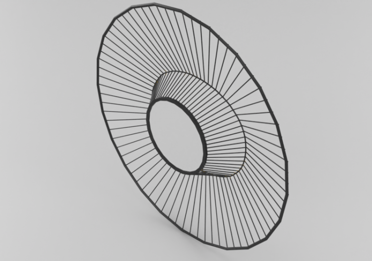 Accessoires 3D - Miroir rond - Kare - 82272 - ACCA software