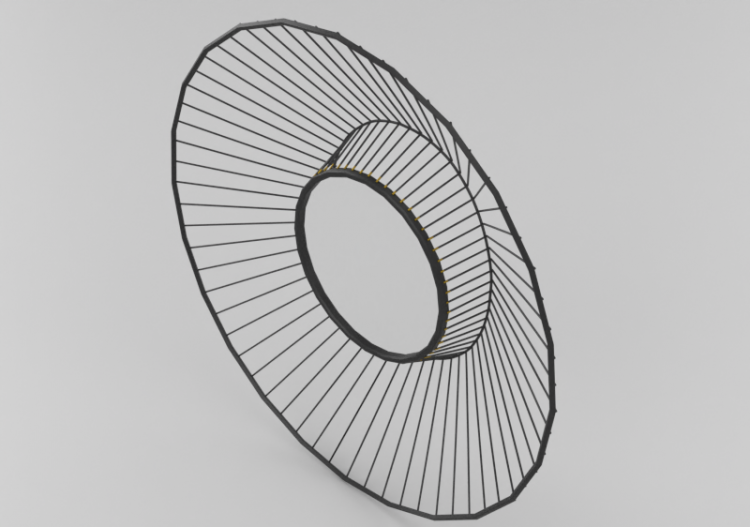 Accessoires 3D - Miroir rond - Kare - 82274 - ACCA software