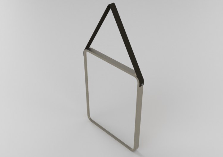 Accessori 3D - Specchio rettangolare - Kare - 82309 - ACCA...