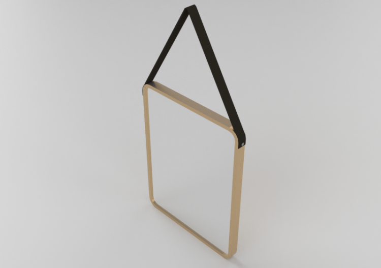 Accessori 3D - Specchio rettangolare - Kare - 82311 - ACCA...