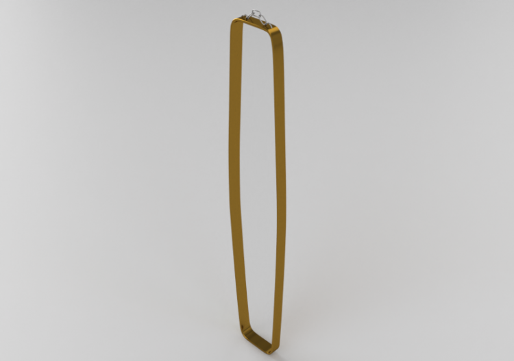 Accessori 3D - Specchio rettangolare - Kare - 82518 - ACCA...
