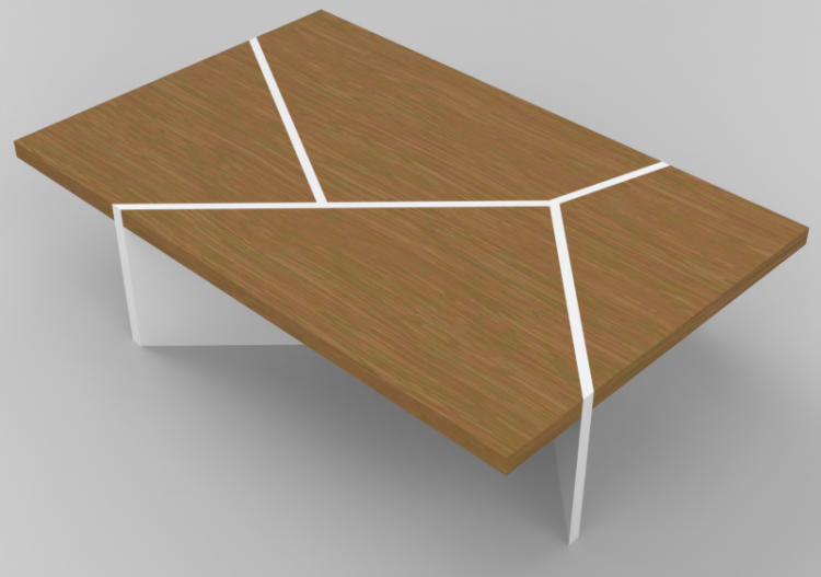 3D Tisch - Holztisch - Schuster - Raiz - ACCA software