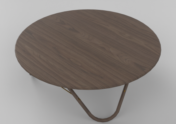 3D Tables - Wooden table - Schuster - Bowl - ACCA software