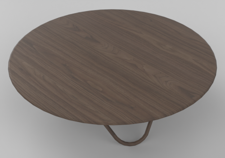 3D Tables - Wooden table - Schuster - Bowl - ACCA software