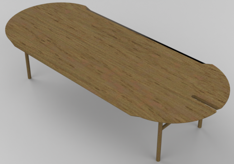 Tavoli 3D - Tavolo in legno - Schuster - Camafeu - ACCA...