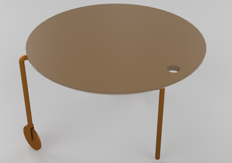 Mesas 3D - Mesa de madera - Schuster - Camafeu - ACCA...