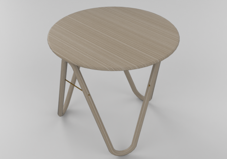 3D Tables - Wooden table - Schuster - Bowl - ACCA software
