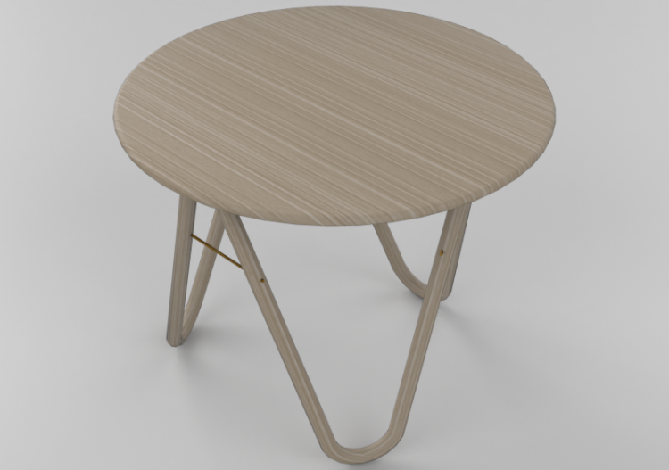 Mesas 3D - Mesa de madeira - Schuster - Bowl - ACCA...