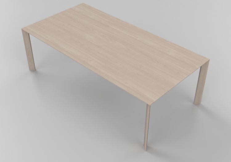 3D Tisch - Holztisch - Schuster - Arestas - ACCA software