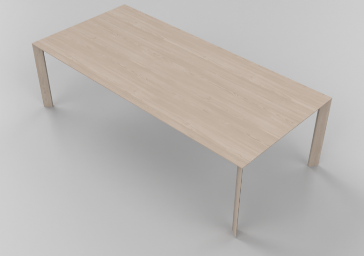 3D Tisch - Holztisch - Schuster - Arestas - ACCA software
