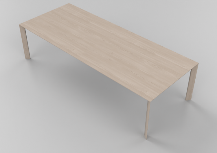 3D Tables - Wooden table - Schuster - Arestas - ACCA...