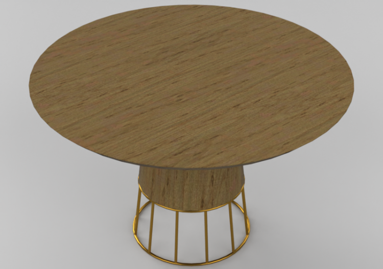 Mesas 3D - Mesa de madera - Schuster - Barril - ACCA...