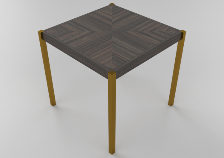 Cadeira 3D - Banqueta de madeira - Schuster - Certo - ACCA...