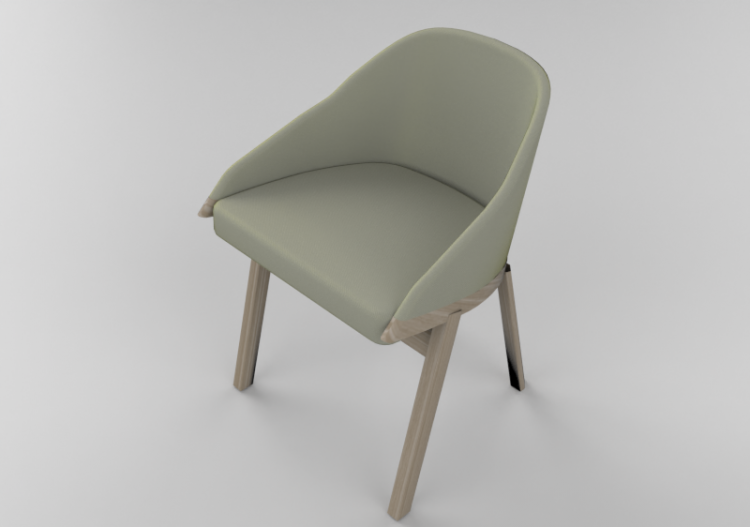 3D Chairs - Wooden chair - Schuster - Arcos - ACCA software