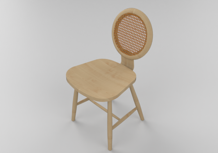 Sedie 3D - Sedia in legno - Schuster - Camafeu - ACCA...