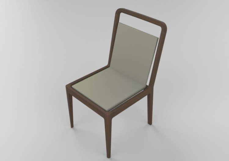 Sillas 3D - Silla de madera - Schuster - Contornos - ACCA...