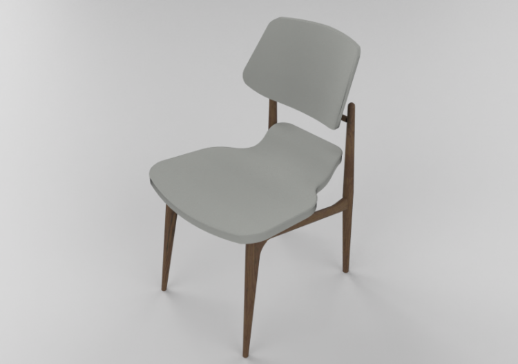 Cadeira 3D - Cadeira de madeira - Schuster - Olga - ACCA...