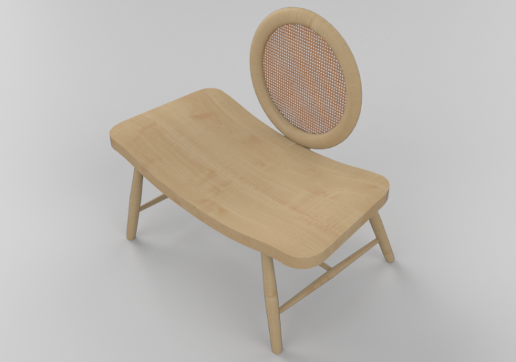 Divans 3D - Fauteuil en bois - Schuster - Camafeu - ACCA...