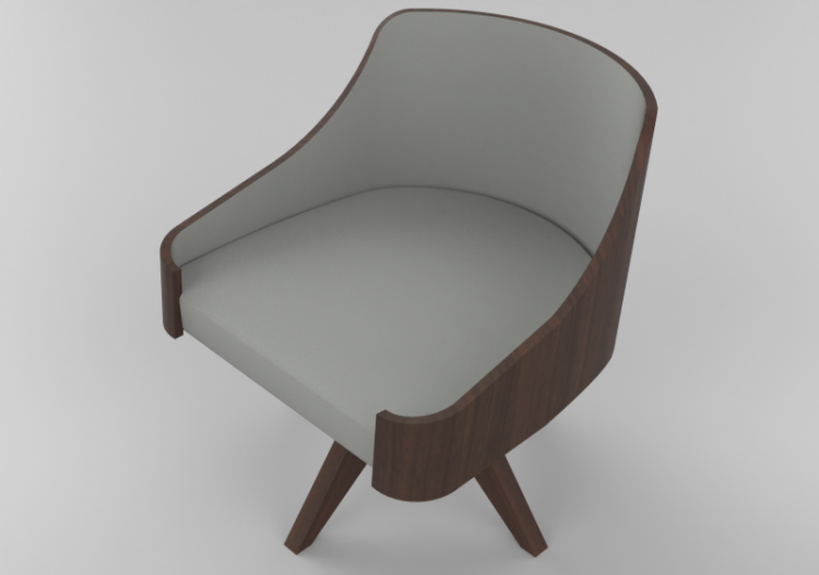 Poltronas y Sofás 3D - Poltrona de tela - Schuster - Fulana...
