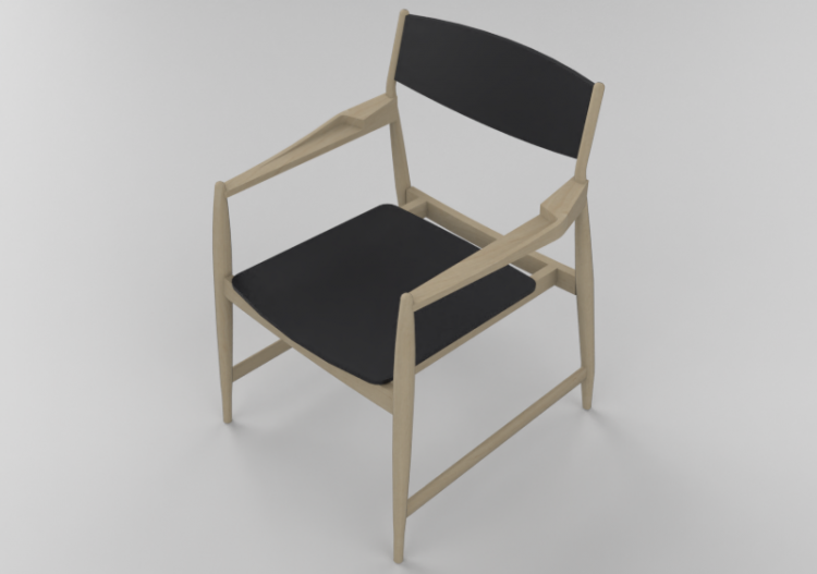Divans 3D - Fauteuil en bois - Schuster - Milhazes - ACCA...