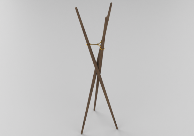 3D Accessories - Wooden coat rack - Schuster - Turn - ACCA...