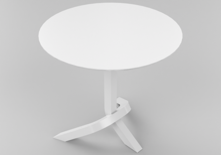 3D Tisch - Holztisch - Schuster - Gancho - ACCA software