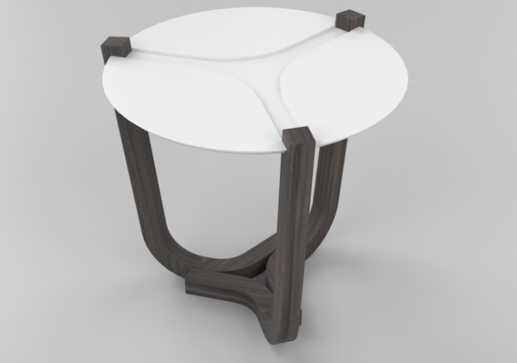 3D Tisch - Holztisch - Schuster - Trip - ACCA software