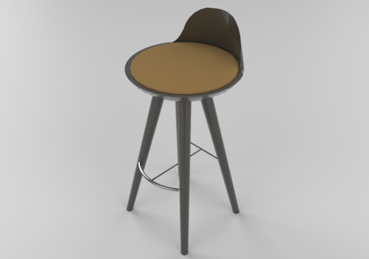 3D Stühle - Hocker aus Holz - Schuster - Sombrero - ACCA...