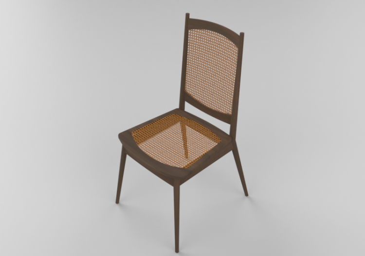 3D Stühle - Holzstuhl - Schuster - Bahia - ACCA software